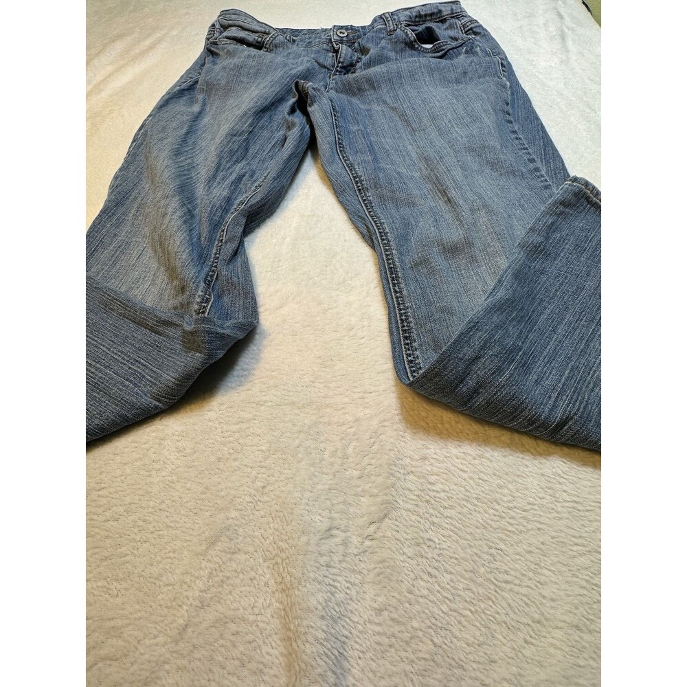 VTG‎ Tommy Hilfiger Straight Leg Jeans Womens Size 16 Blue Light Wash Denim